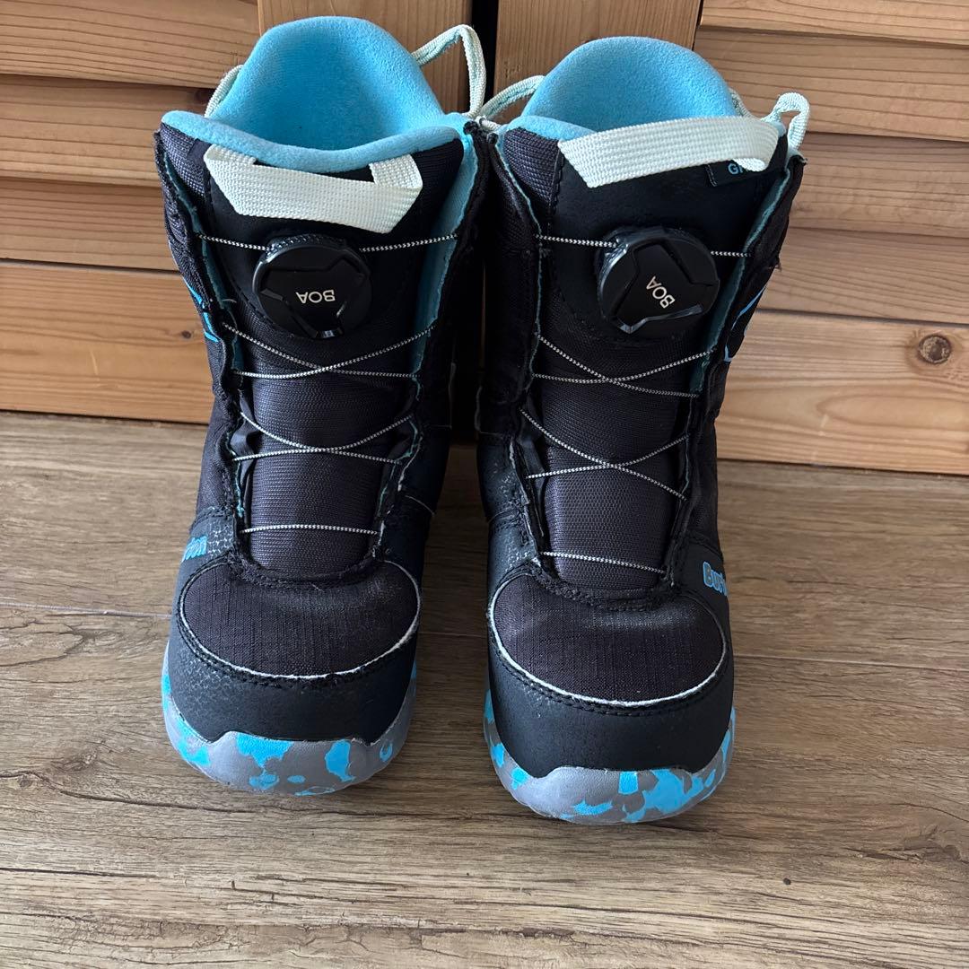 21cm Burton Grom 子ども用スノーボードブーツ