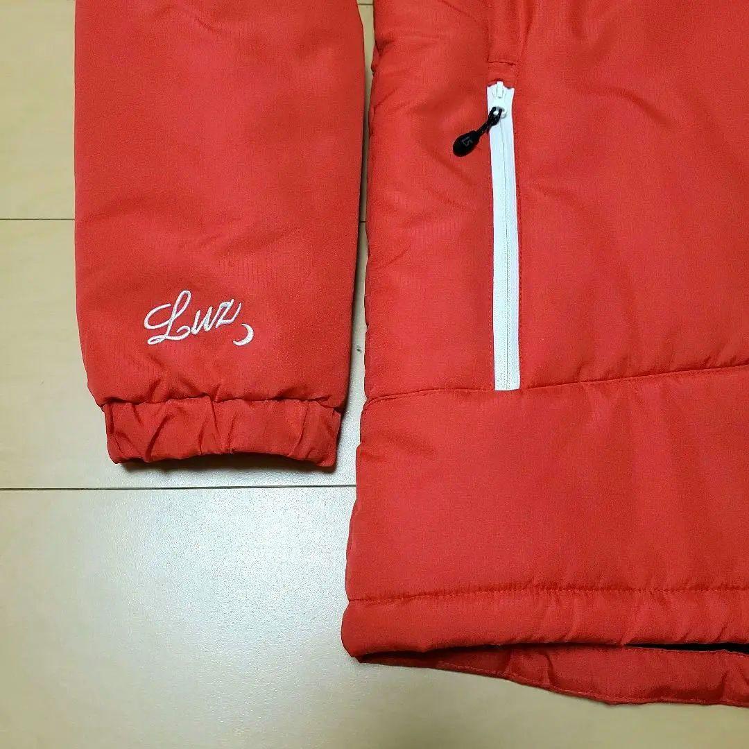 【美品】ルースイソンブラ 中綿 フルジップ ピステ パーカー ジャケット 赤 L