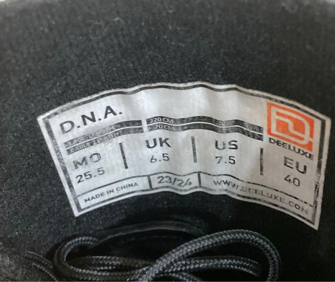 【即日発送】DEELUXEブーツ　D.N.A. 25.5cm 23-24モデル