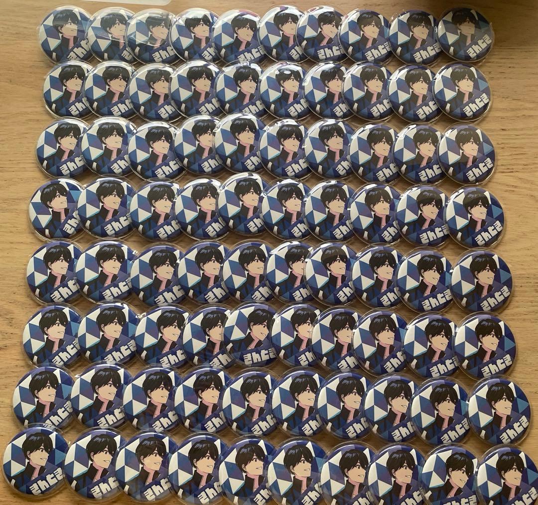 ワイテルズ　きんとき　缶バッジ　札幌