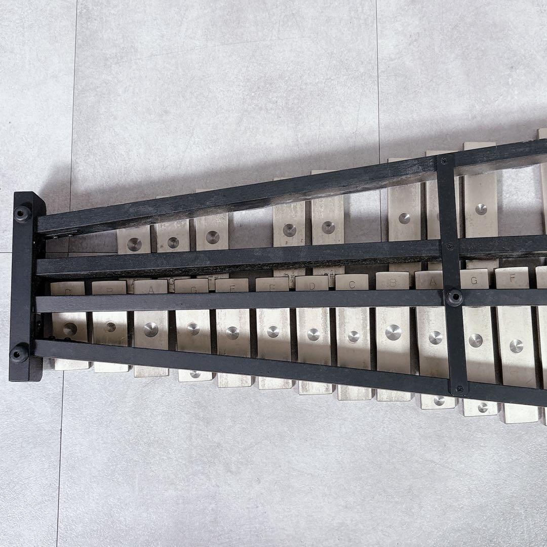 V635 河合楽器 鉄琴 グロッケン 32音 KG-405 グロッケンシュピール