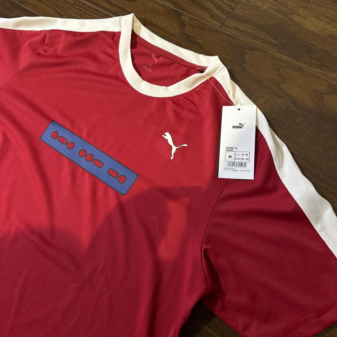 【M】 PUMA プーマ RF ランニングTシャツ ショートタイツ セットアップ