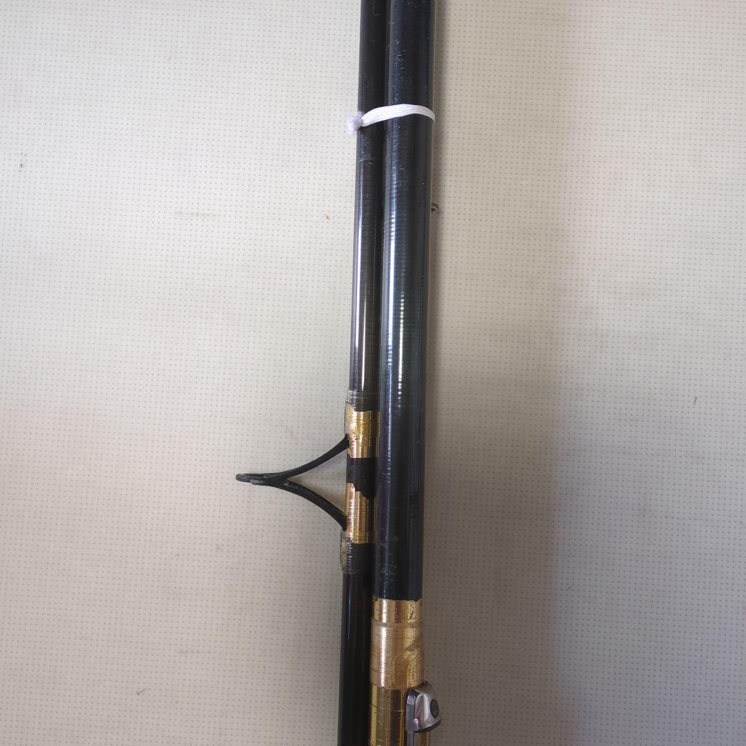 RYOBI 釣り竿 黒 ストライプデザイン全長450cm!