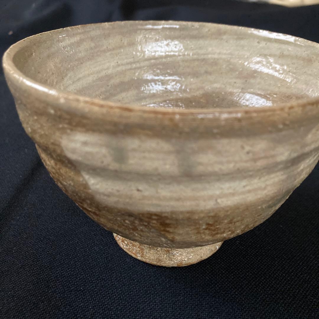 【茶道具】　楽山焼　十代長岡住右衛門　長岡空處　抹茶碗　茶碗