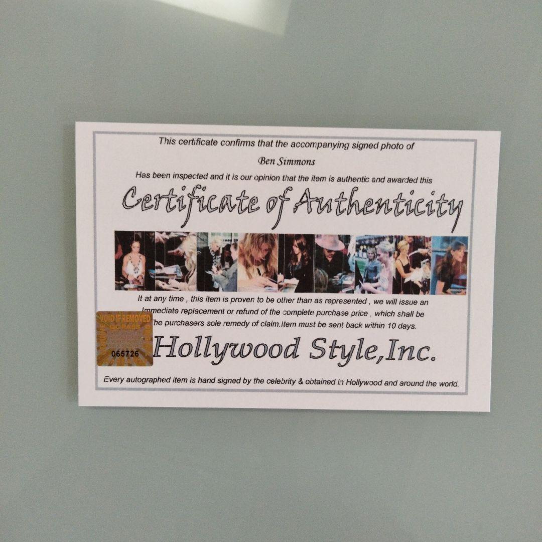 ベン・シモンズ直筆サイン入り超大型写真 … Ben Simmons