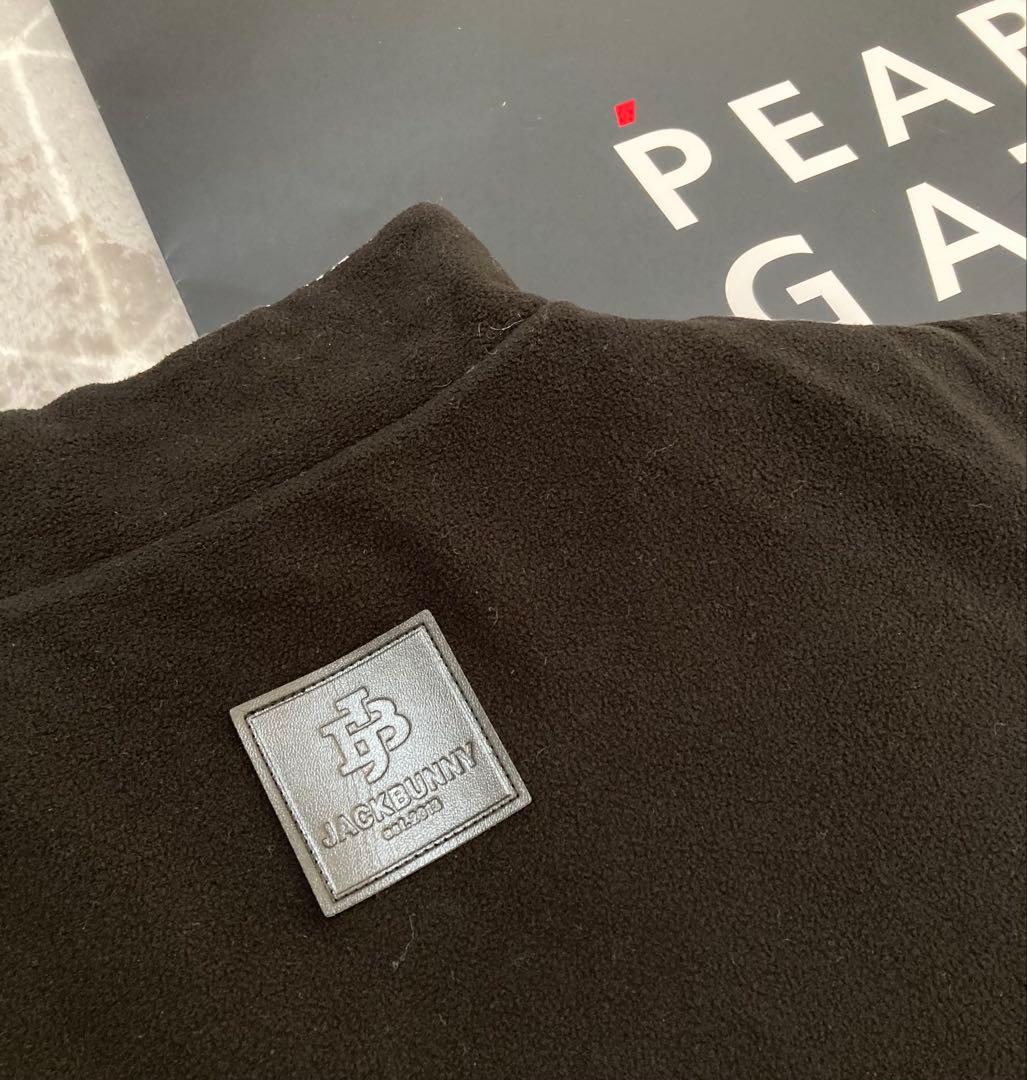 新品 パーリーゲイツ ジャックバニー リバーシブル中綿ベスト(4)サイズM/紺