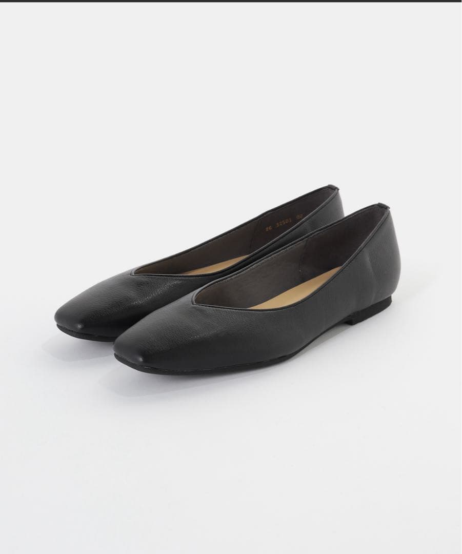 スクエアVカットフラット