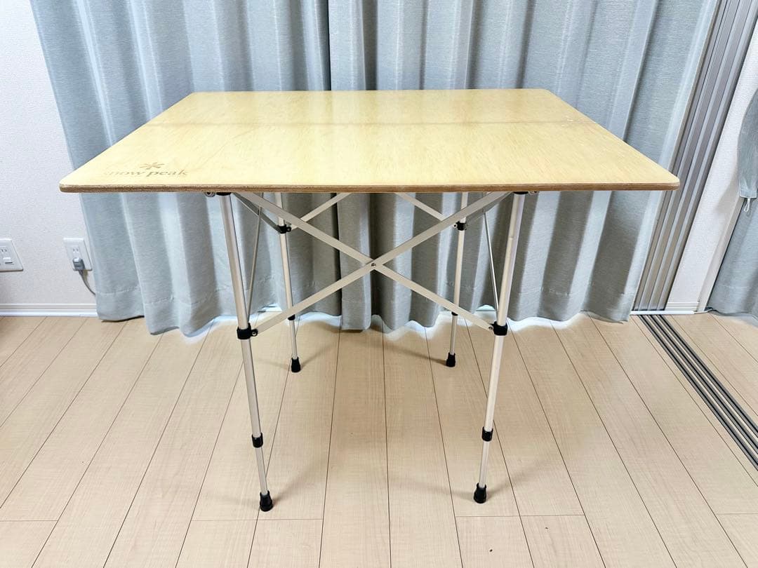 希少 スノーピーク アジャスタブル フォールディングテーブル ケース付き