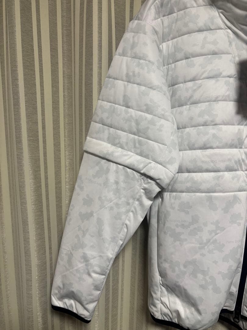 値下【新品】 NEW BALANCE GOLFメンズ 2WAY 中綿 ジャケット