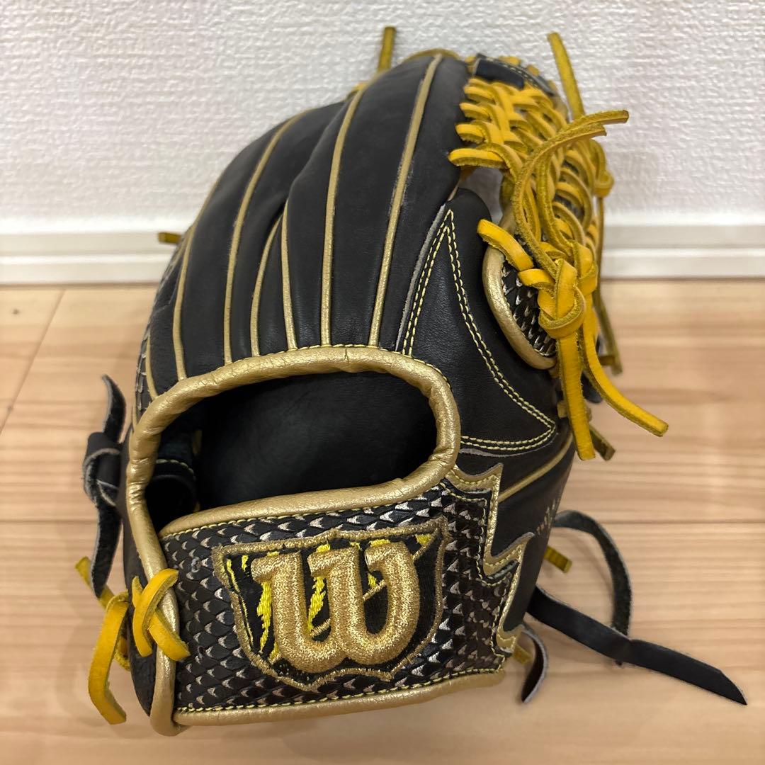 ウィルソン ワナビーヒーロー D5型　オールラウンド　グローブ袋付き