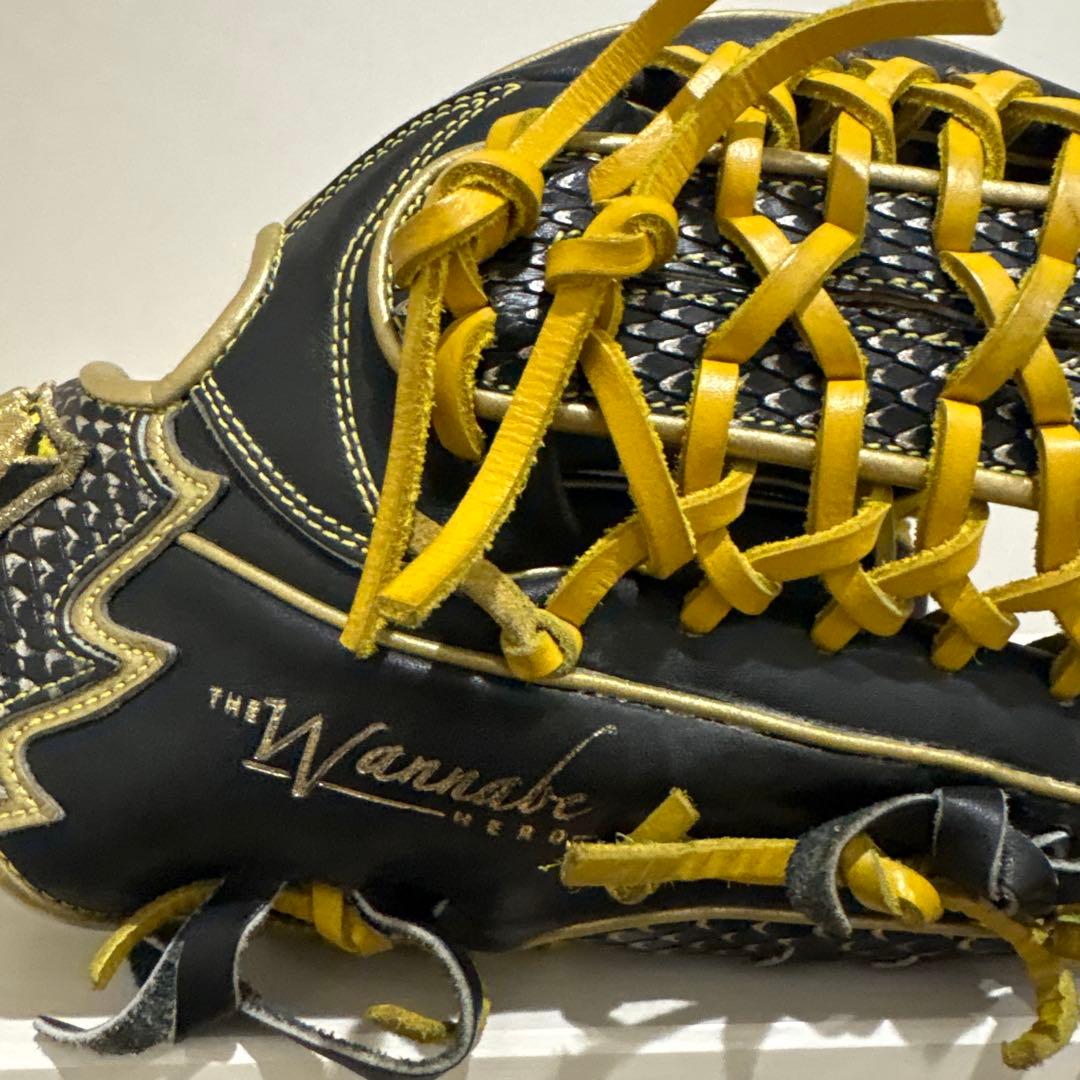 ウィルソン ワナビーヒーロー D5型　オールラウンド　グローブ袋付き