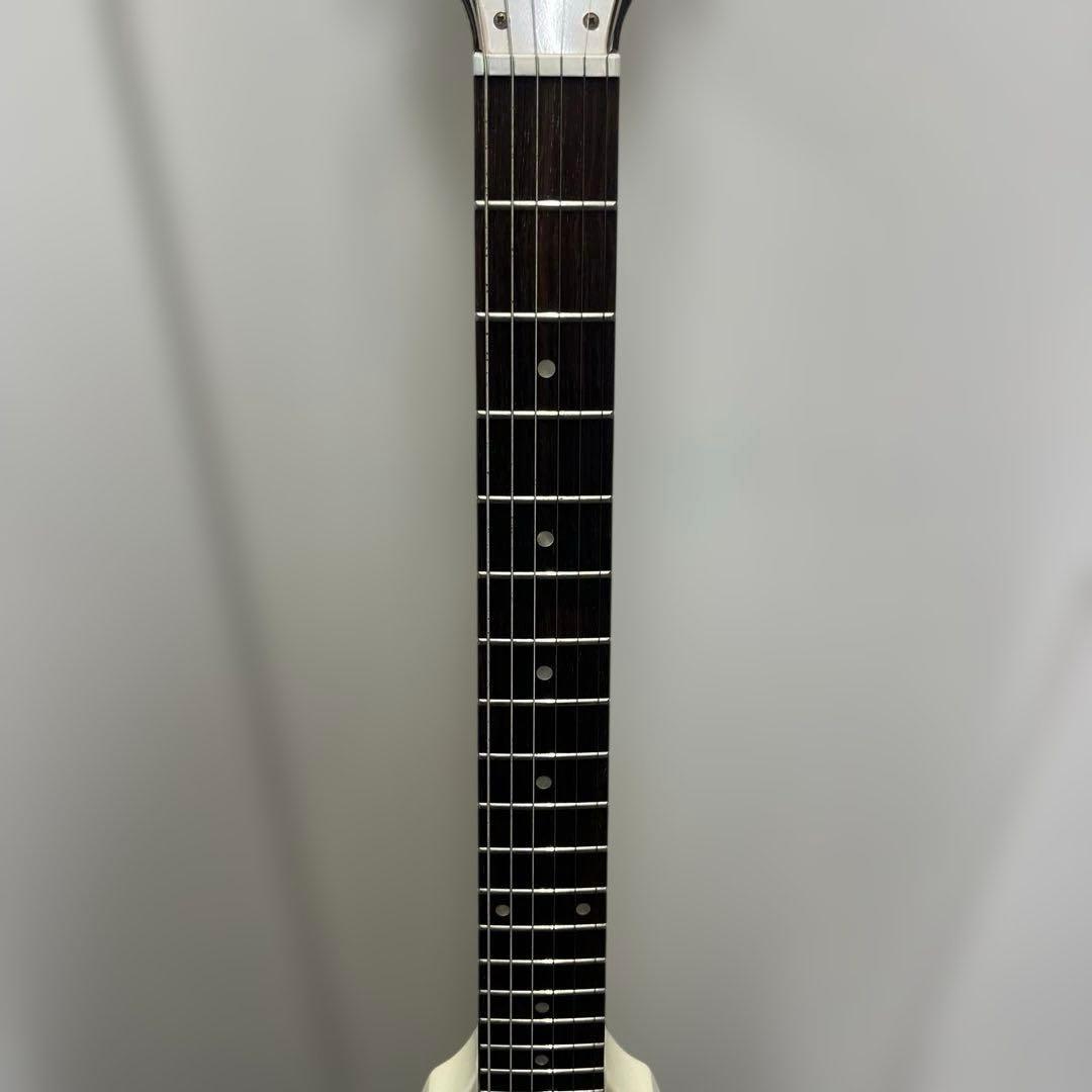 Grass Roots GFV58 グラスルーツ フライングV 白　ケース付