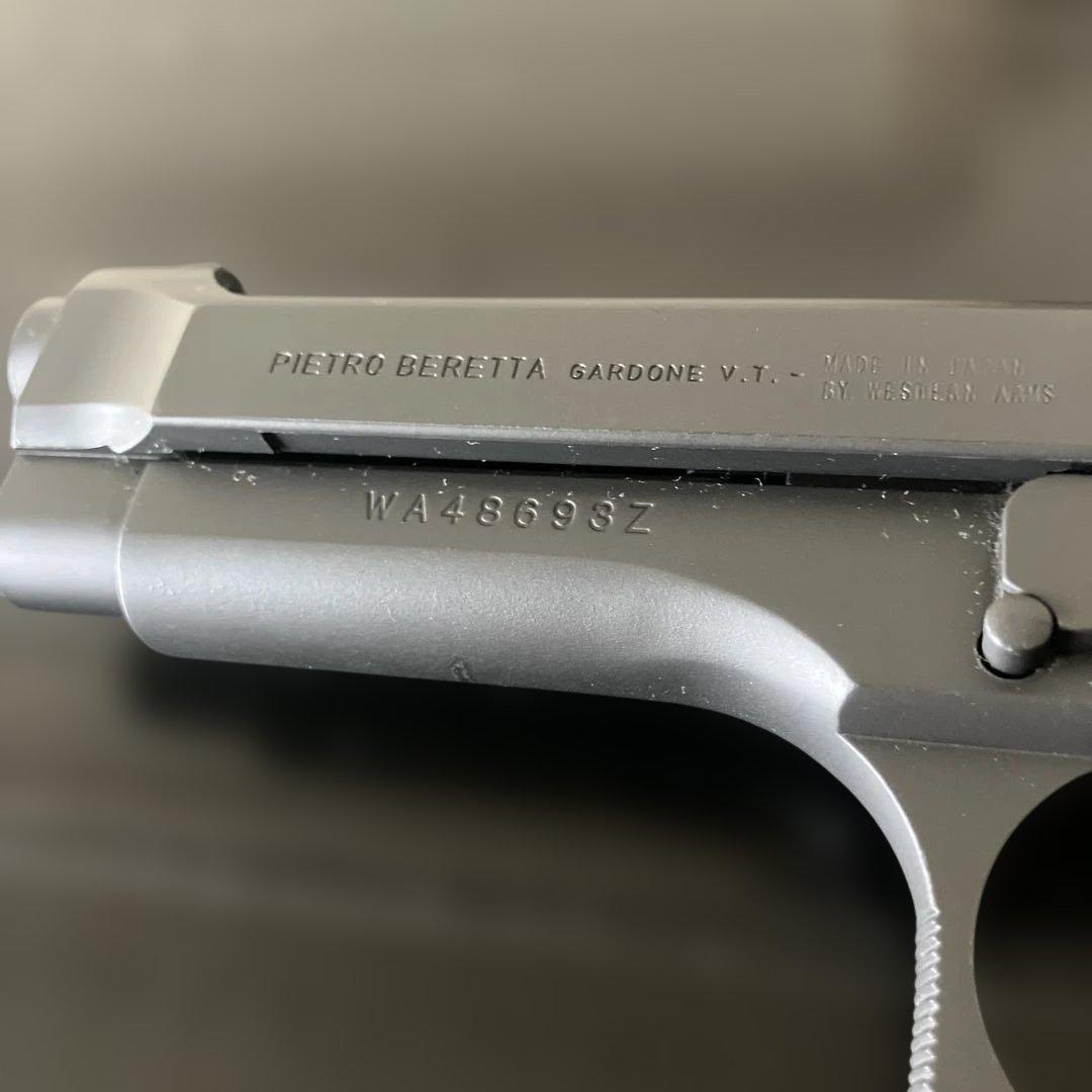 WA製ベレッタ M92F ガスガン HWキャロムショットモデルスチールブラック