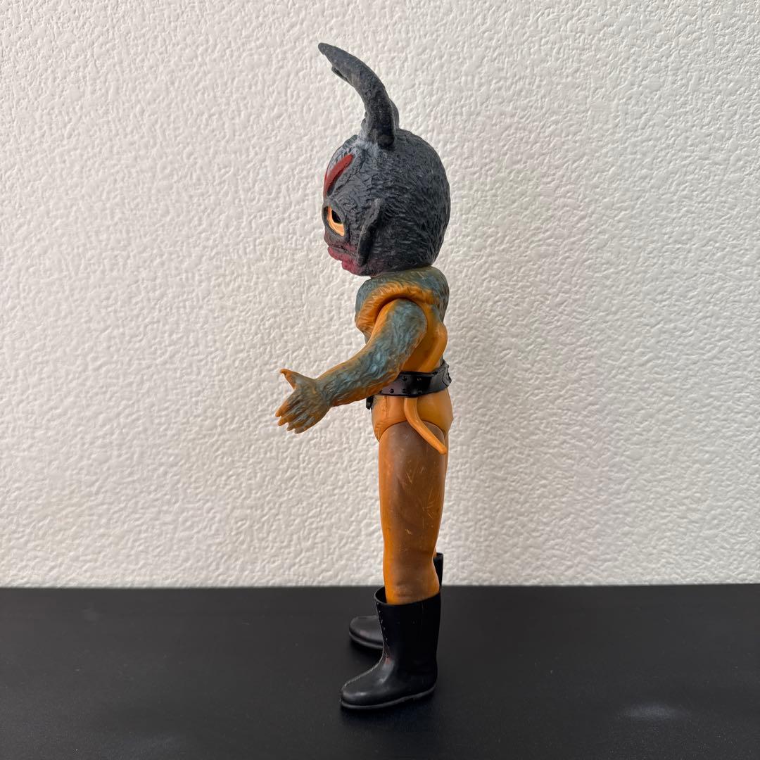 当時物　旧バンダイ　仮面ライダー　怪人　地獄サンダー　ソフビ