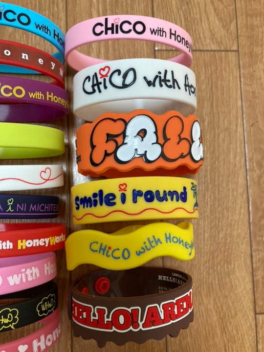 CHiCOwithHoneyWorks チコハニ CwHW ラバーバンド グッズ