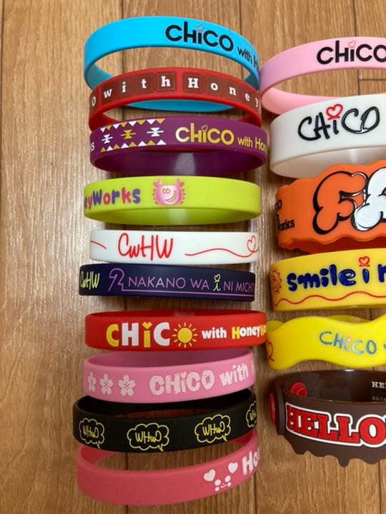 CHiCOwithHoneyWorks チコハニ CwHW ラバーバンド グッズ