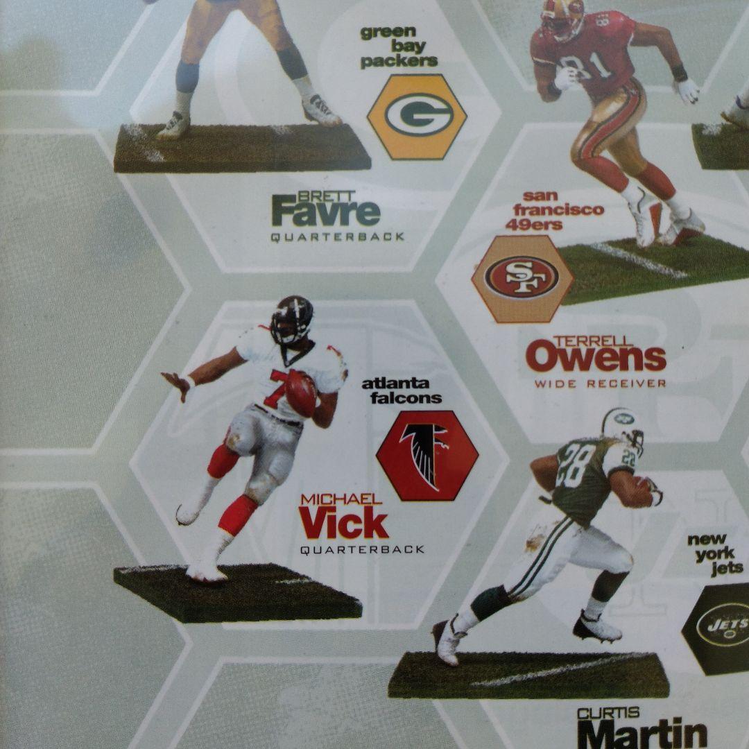 (バリアント/未開封品)マクファーレンNFL マイケル・ヴィック フィギュア