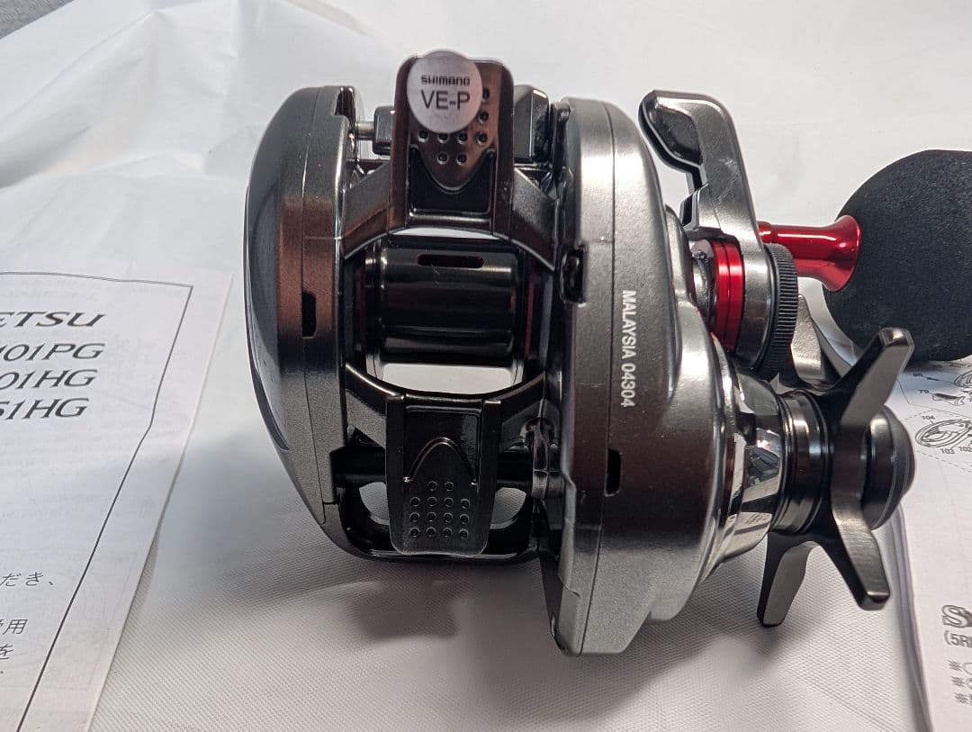 新品展示品　シマノ　管307HD 21 炎月 150HG 未使用 箱無