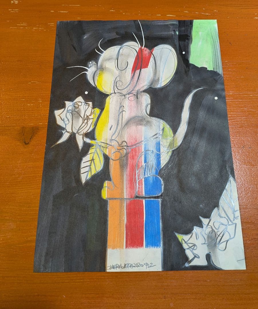 木原千春　５分間ドローイング　7点