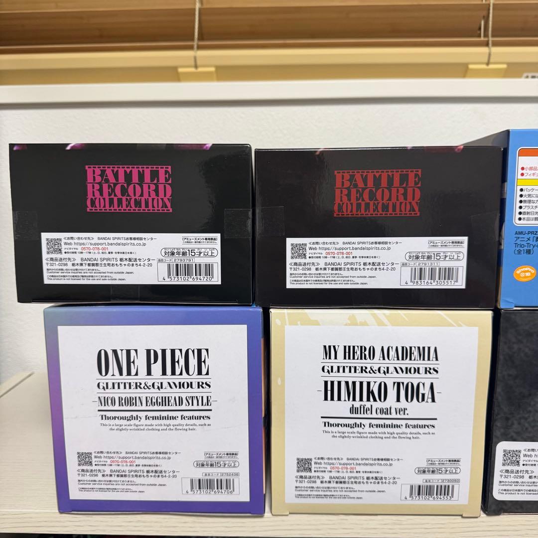 ジャンプ系・美少女系 プライズフィギュア 8体まとめ売り ワンピース ヒロアカ