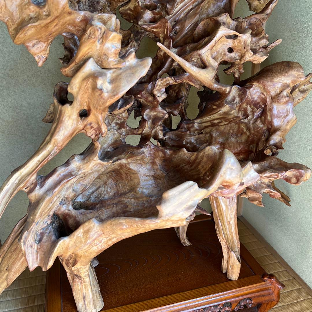 レア 貴重 骨董品 彫刻 アンティーク 家具 流木