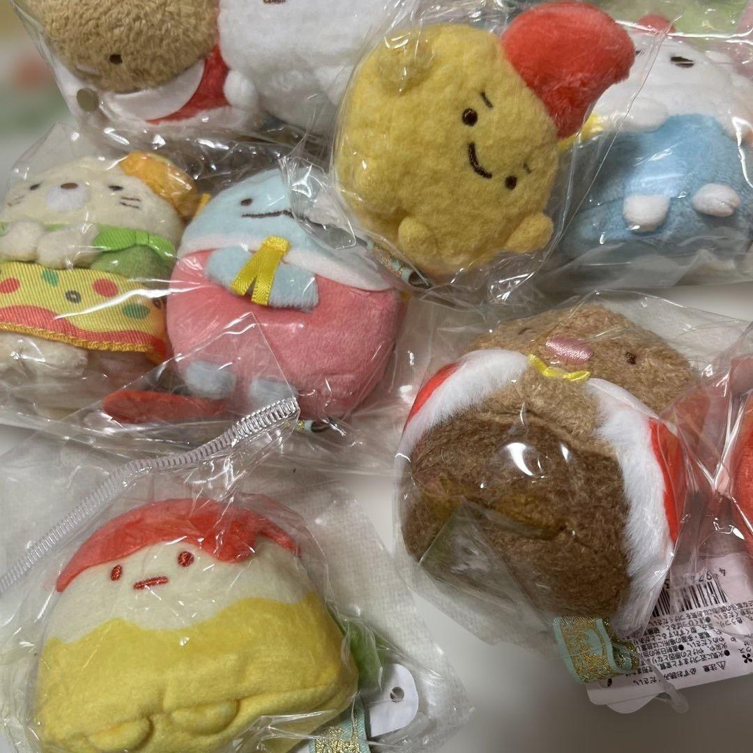すみっコぐらし　たべもの王国　てのりぬいぐるみセット