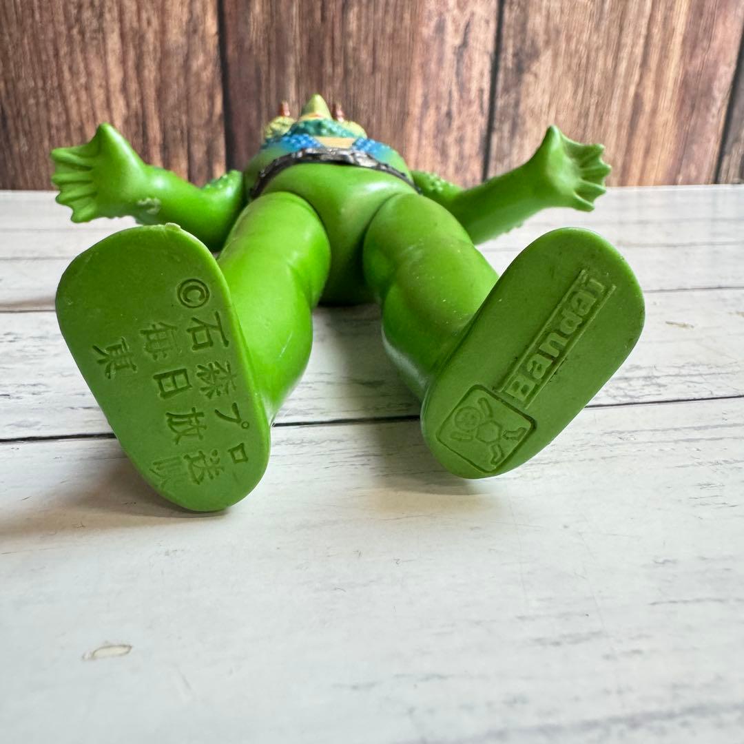 死神カメレオン ソフビ 仮面ライダー怪人 当時物 旧バンダイ 死神 怪人