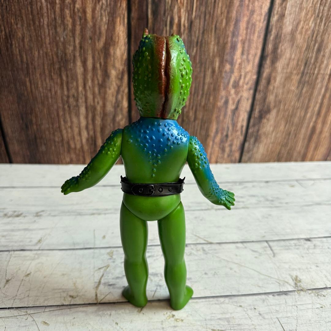 死神カメレオン ソフビ 仮面ライダー怪人 当時物 旧バンダイ 死神 怪人