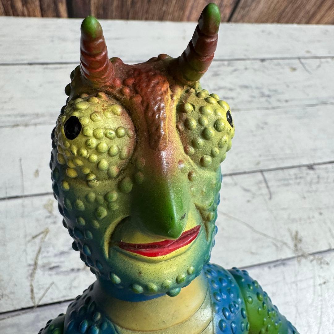 死神カメレオン ソフビ 仮面ライダー怪人 当時物 旧バンダイ 死神 怪人