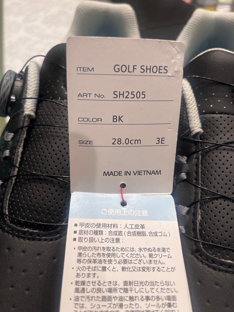 新品未使用タグ付き　BRIDGESTONE ZSPITER ゴルフシューズ