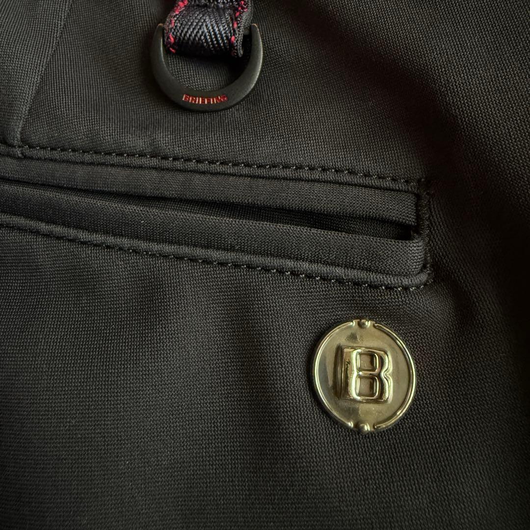 ブリーフィング　パンツ　S〜M相当　チャコールグレー　ネイビー　ストレッチ素材