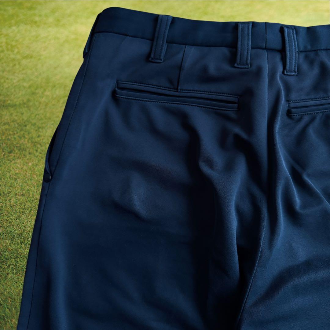 ブリーフィング　パンツ　S〜M相当　チャコールグレー　ネイビー　ストレッチ素材