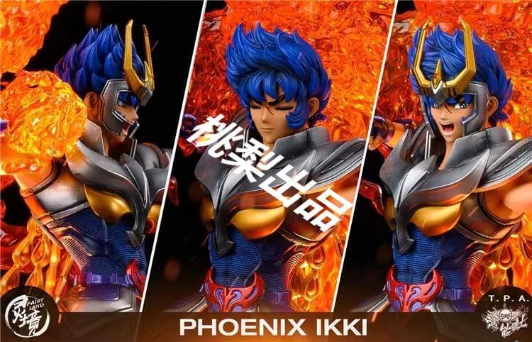 新品未開封『聖闘士星矢』鳳凰星座 フェニックス 一輝 ガレージキット スタチュー