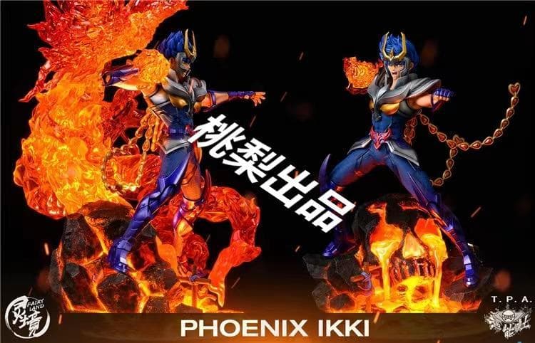 新品未開封『聖闘士星矢』鳳凰星座 フェニックス 一輝 ガレージキット スタチュー