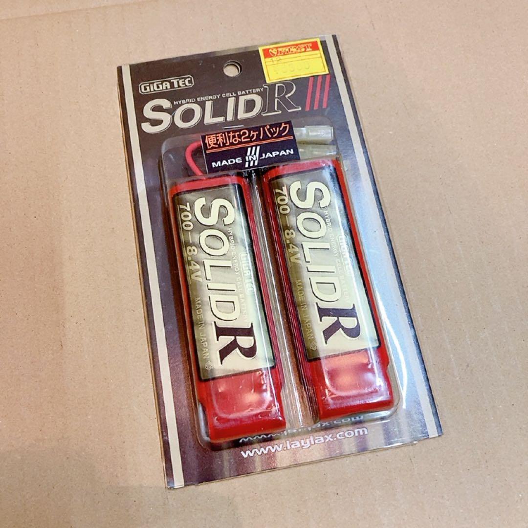 GIGA TEC ギガテック SOLID R III バッテリー