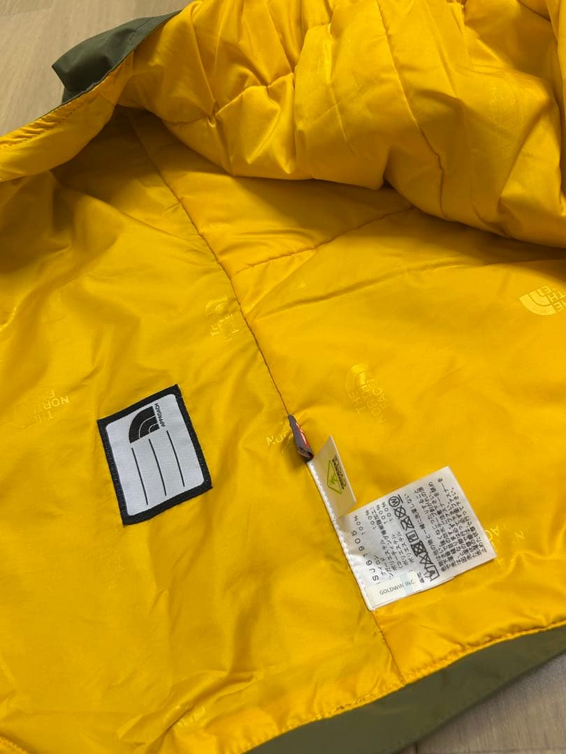 ノースフェイス　キッズ　スノーウェア　ビブパンツ　140cm