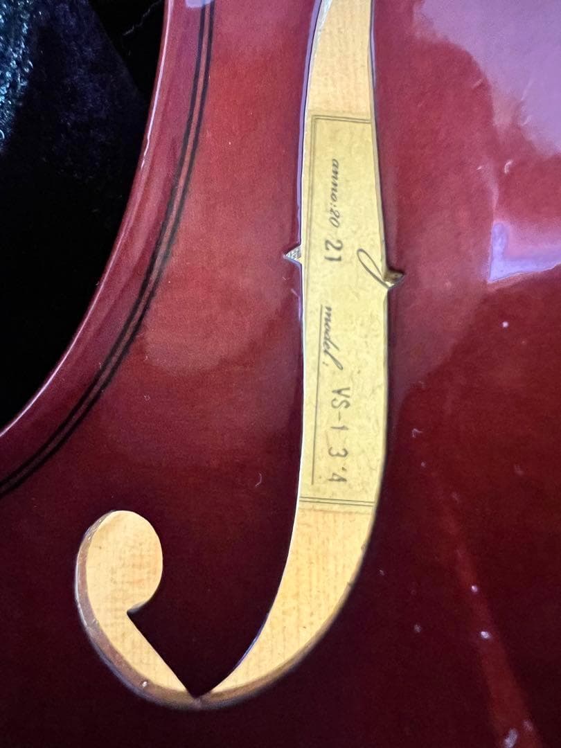 カルロジョルダーノ バイオリンセット ブラック VS-1 3/4 ケース付