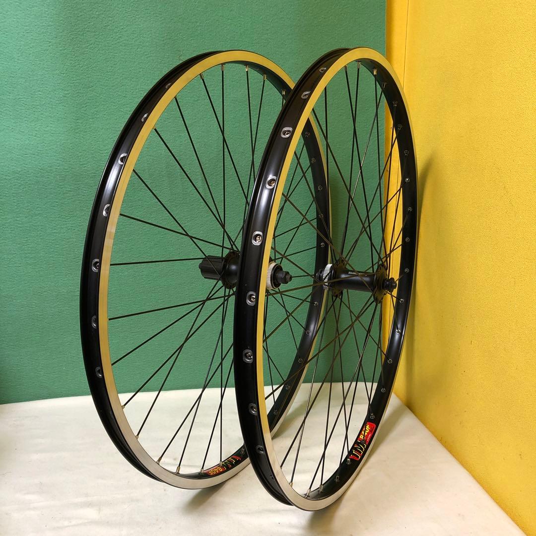 た21● SHIMANO＋ARAYA TM-840 F 26インチ