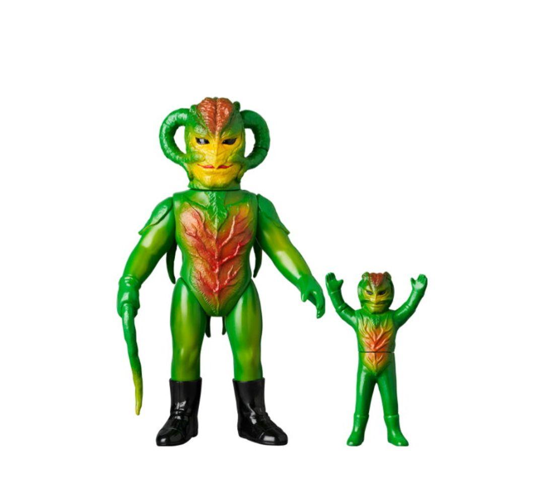 サラセニアン(触手ツタVer.)+ミニソフビ　東映レトロソフビコレクション