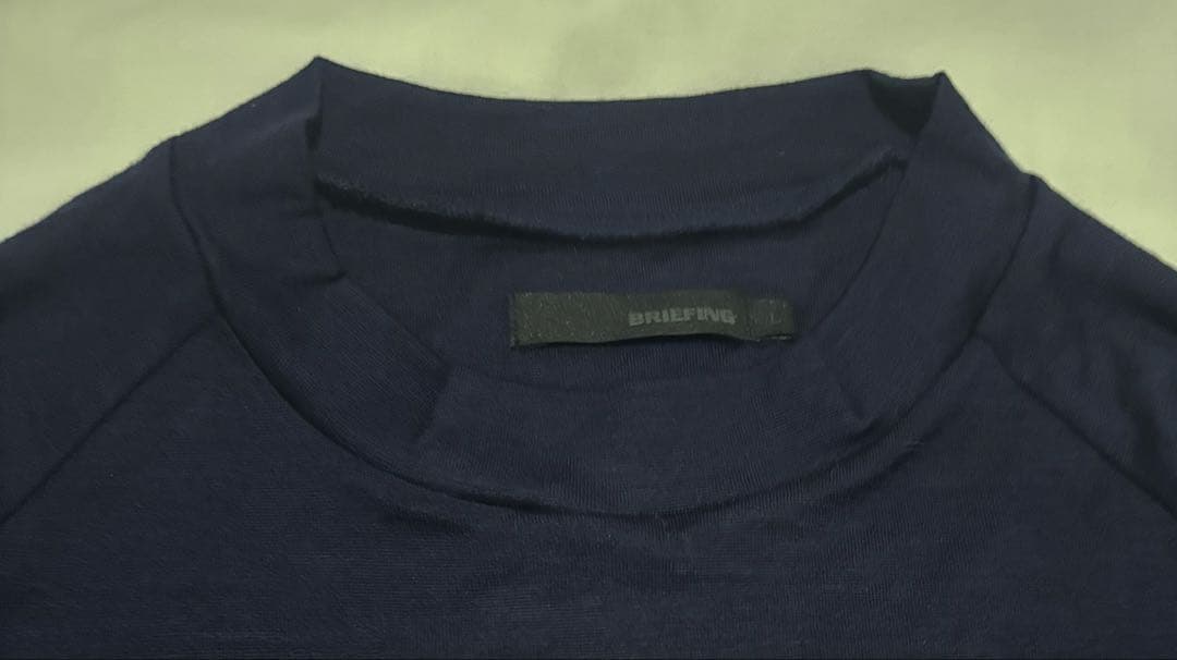 BRIEFINGブリーフィング ゴルフ モックネック　ゴルフウェア