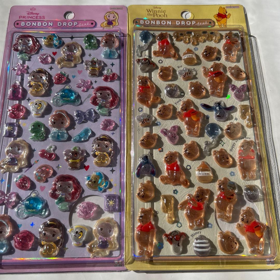 【国内正規品】ディズニーボンボンドロップシール8点セット