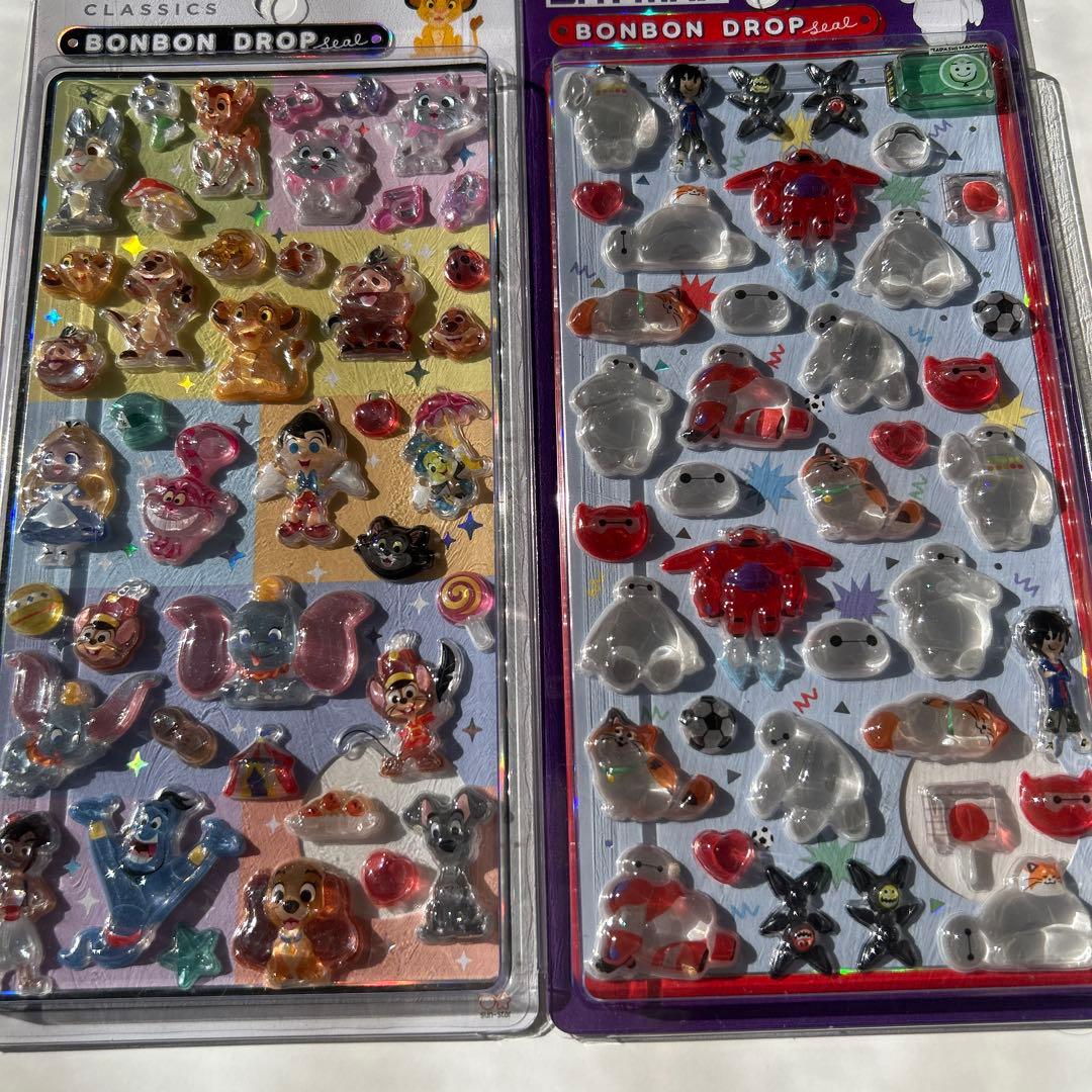 【国内正規品】ディズニーボンボンドロップシール8点セット
