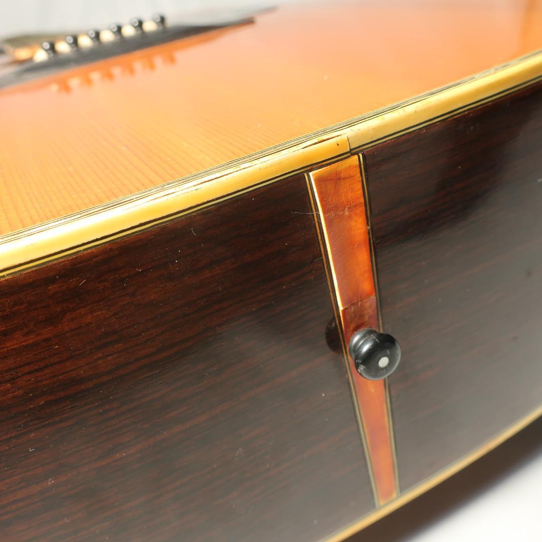 1974 Morris W-35 ギター 3ピースバック 装飾インレイ