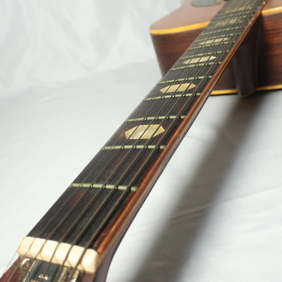 1974 Morris W-35 ギター 3ピースバック 装飾インレイ