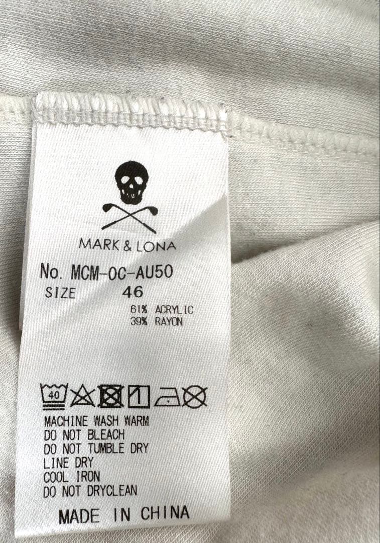 MARK&LONA タートルネックシャツ サイズ46