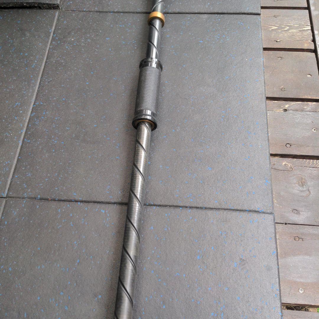 オリンピックシャフト　220cm　 可動グリップ付　引き取り限定