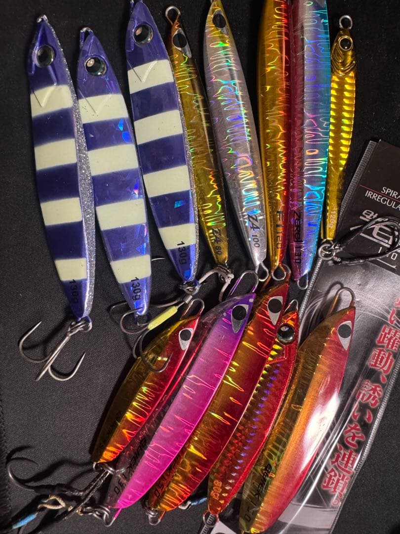 CB ONE / クイックゼロワン等　太刀魚、青物ジギング