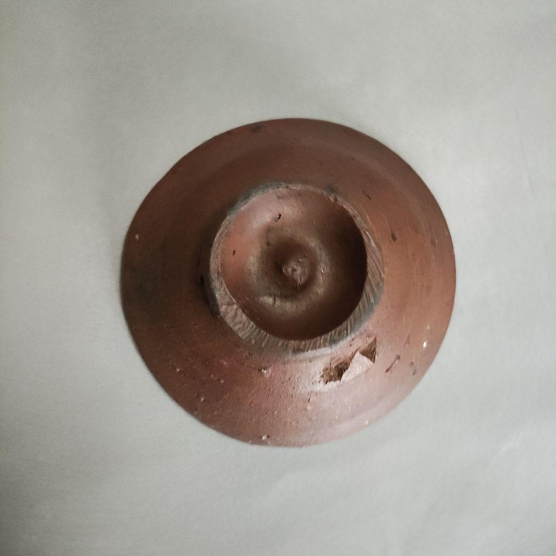 吉村昌也　粉引盃、焼締盃　粉引ぐい呑　笠間焼