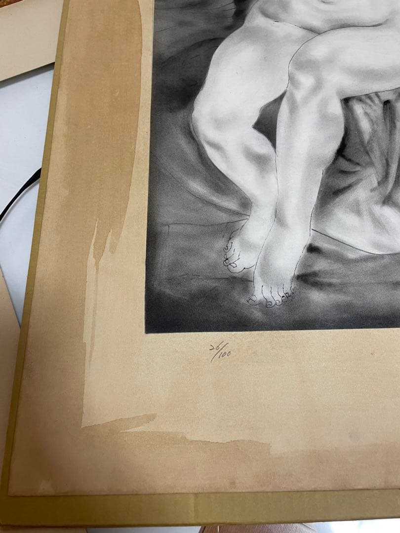 藤田嗣治　レオナール藤田　1924年　絵画「裸婦」