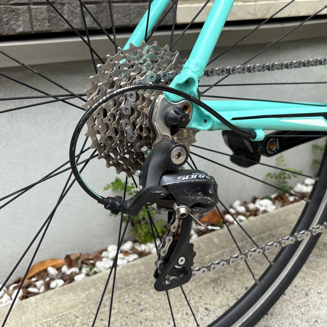 【整備済み】Bianchi ビアンキ via nirone 7 チェレステ ソラ